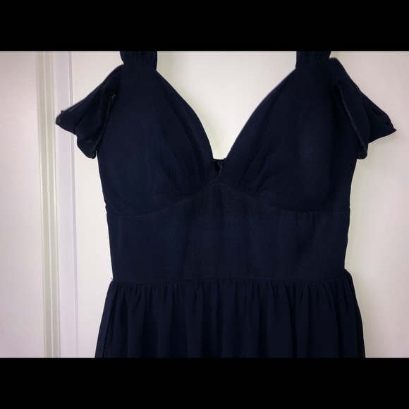 ModCloth | Navy Sweetheart Dress - Picture 3 of 4